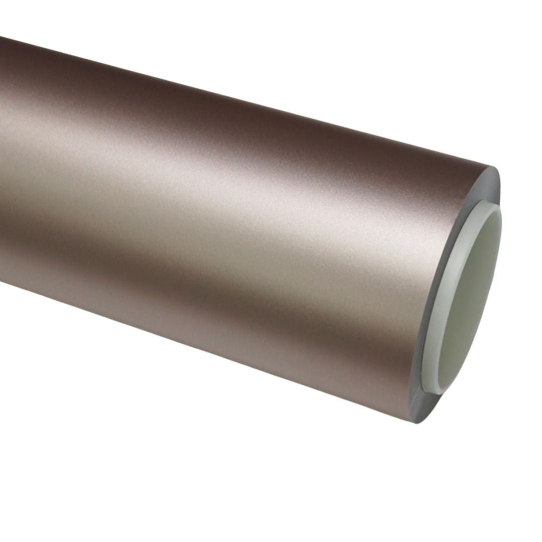 Matte Rose Gold Vinyl Wrap — genuine Color Wrap Film by Nano Crystal PPF