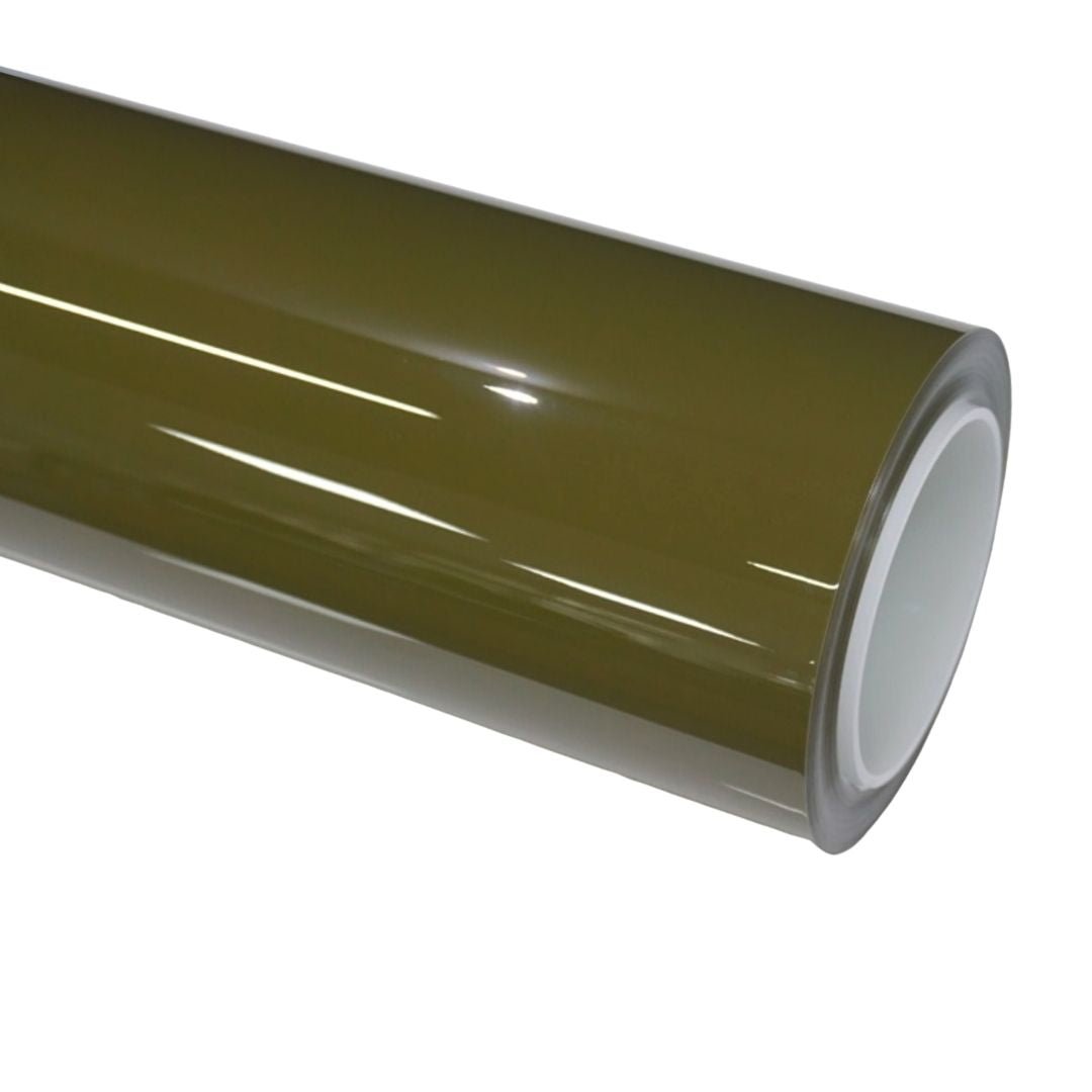 Fighting Green Vinyl Wrap — genuine Color Wrap Film by Nano Crystal PPF