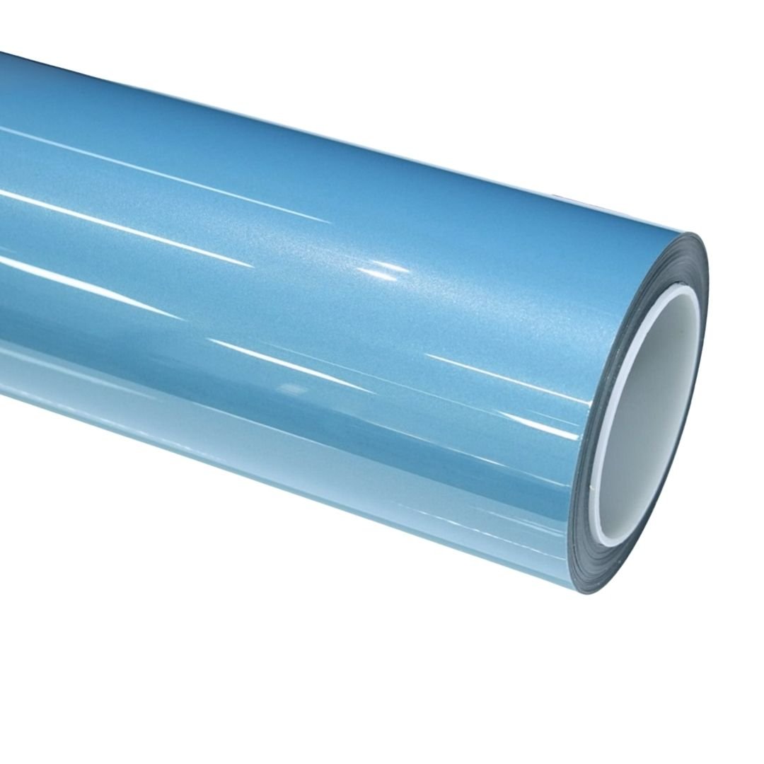 Metallic Ice Blue Vinyl Wrap — genuine Color Wrap Film by Nano Crystal PPF