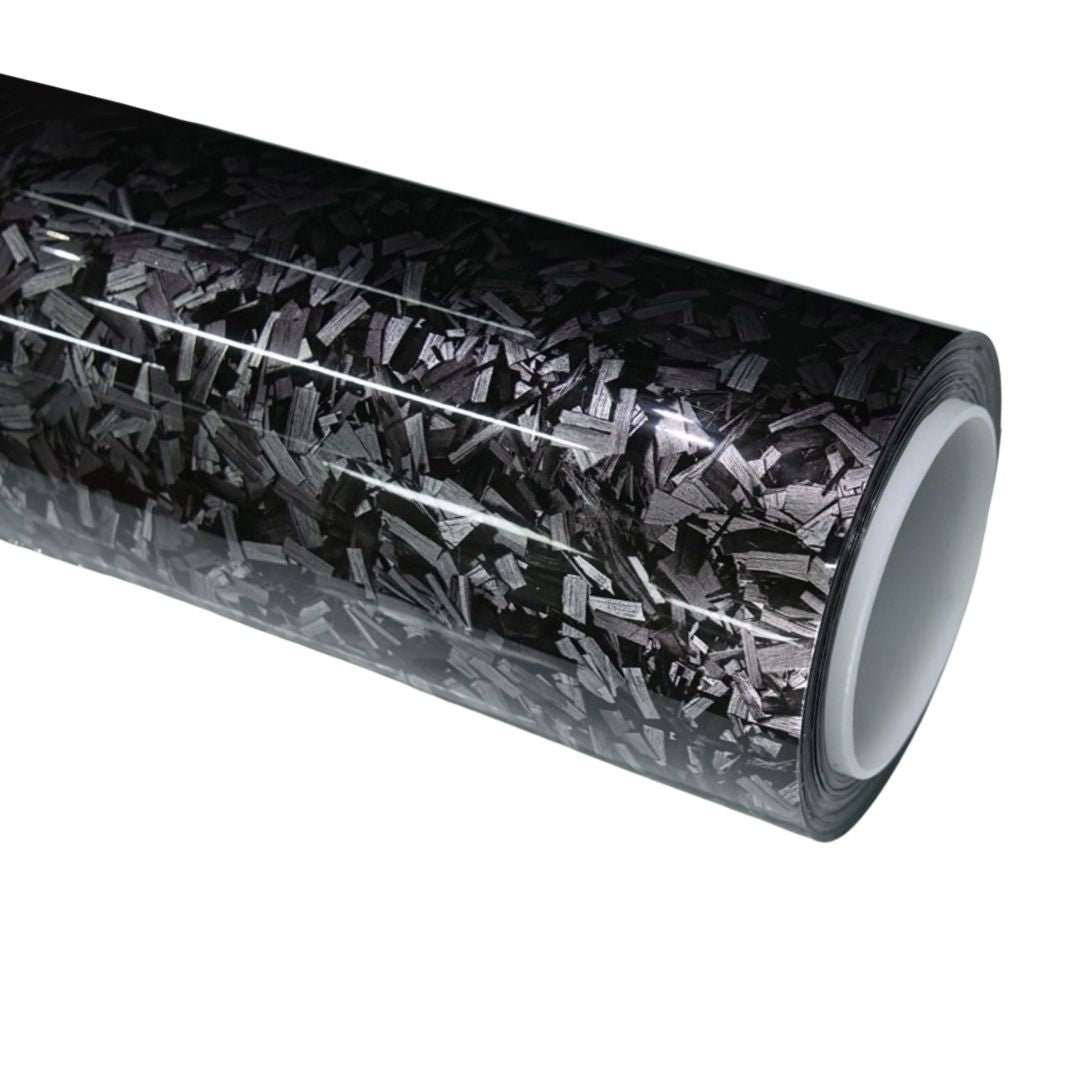 Flower Carbon Silver Vinyl Wrap — genuine Color Wrap Film by Nano Crystal PPF