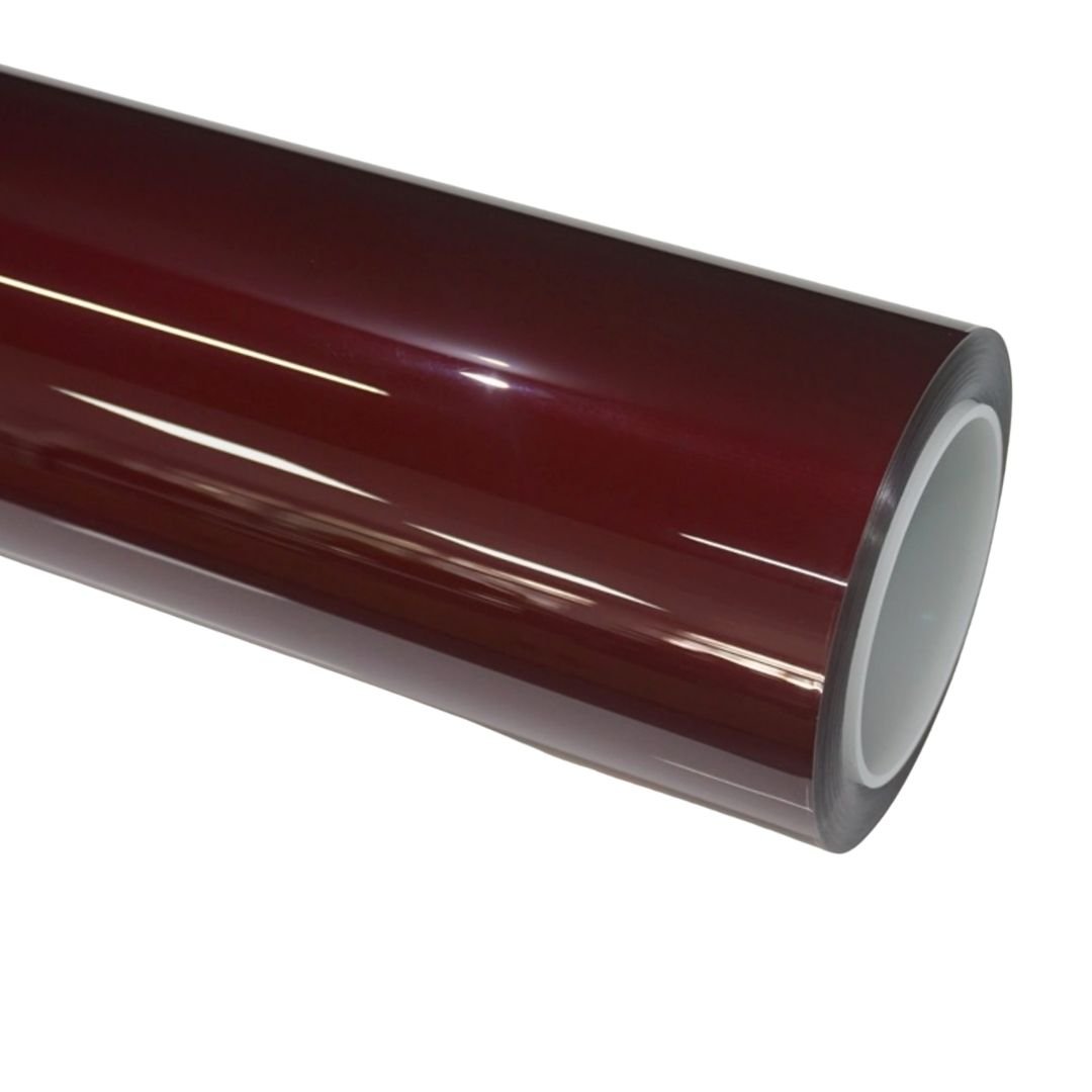 Dragon's Blood Red Vinyl Wrap — genuine Color Wrap Film by Nano Crystal PPF