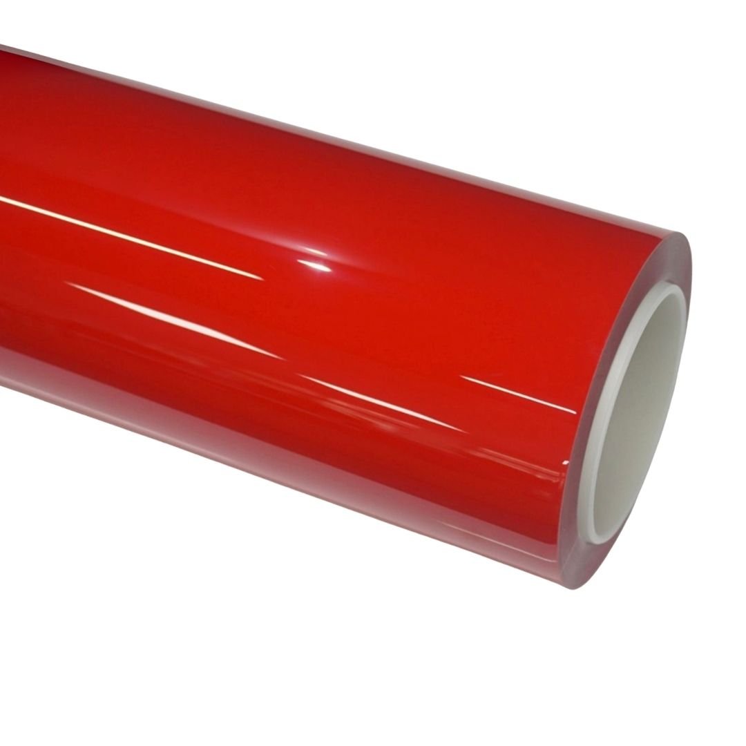Ferrari Red Vinyl Wrap — genuine Color Wrap Film by Nano Crystal PPF