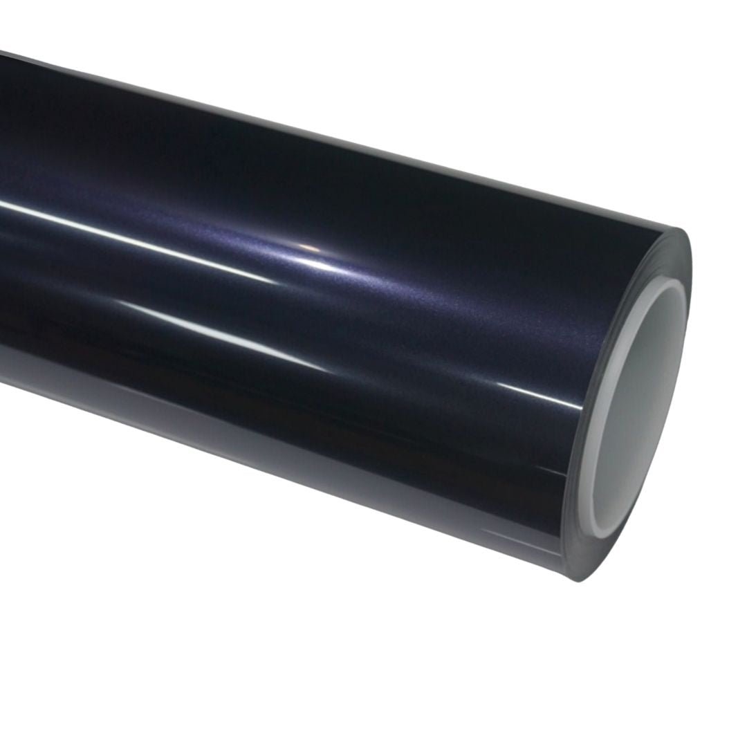 Charcoal Ash Blue Vinyl Wrap — genuine Color Wrap Film by Nano Crystal PPF