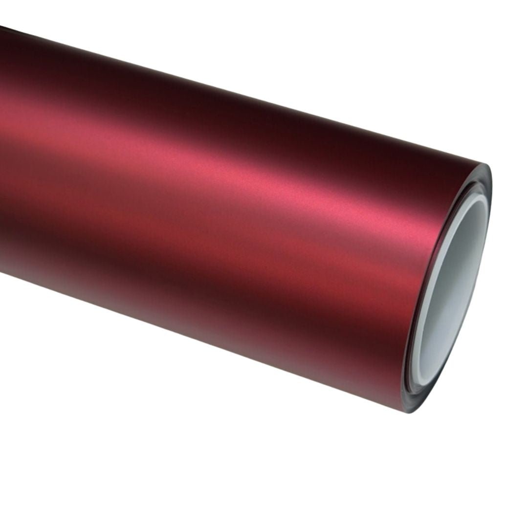 Matte Ruby Vinyl Wrap — genuine Color Wrap Film by Nano Crystal PPF