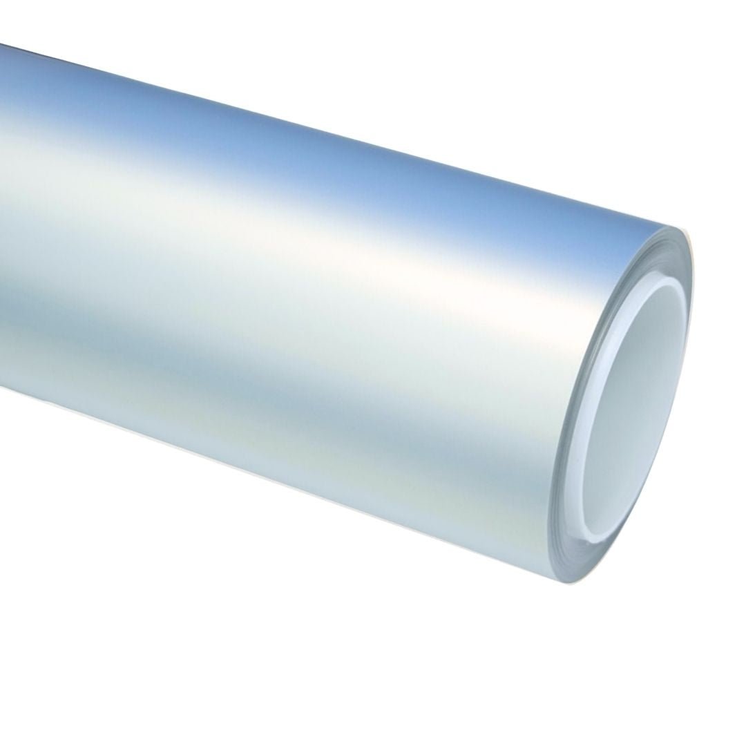 Matte Blue Charm Gold Vinyl Wrap — genuine Color Wrap Film by Nano Crystal PPF