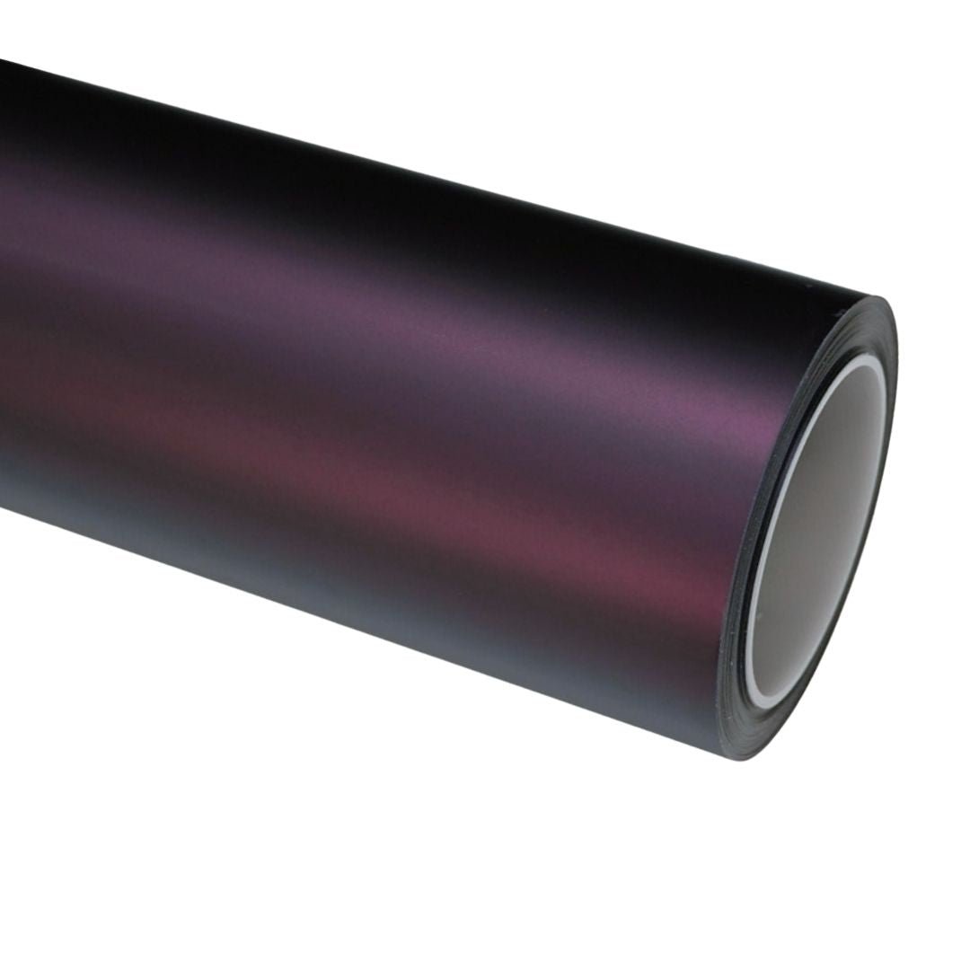 Matte Electroplate Purple Vinyl Wrap — genuine Color Wrap Film by Nano Crystal PPF