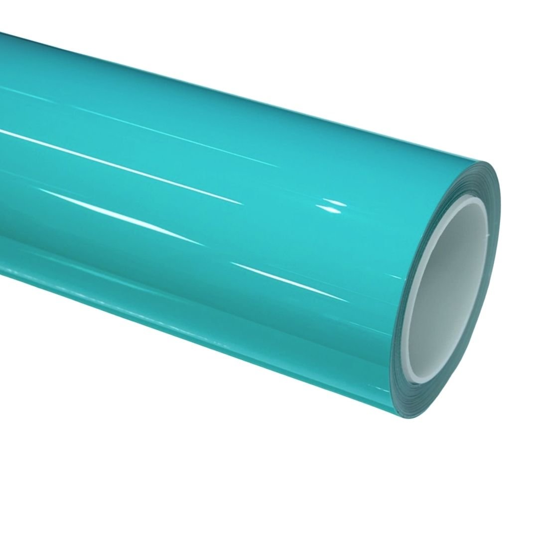Turquoise Blue Vinyl Wrap — genuine Color Wrap Film by Nano Crystal PPF
