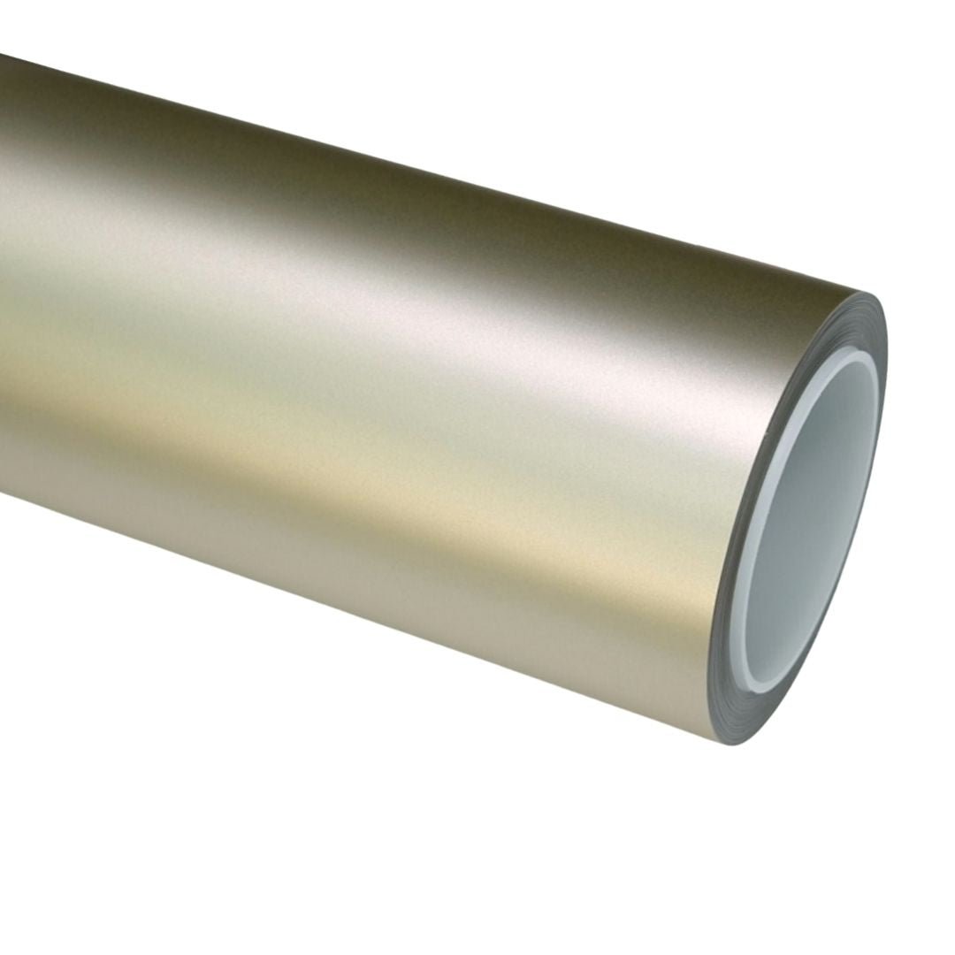 Matte Twilight Gold Vinyl Wrap — genuine Color Wrap Film by Nano Crystal PPF