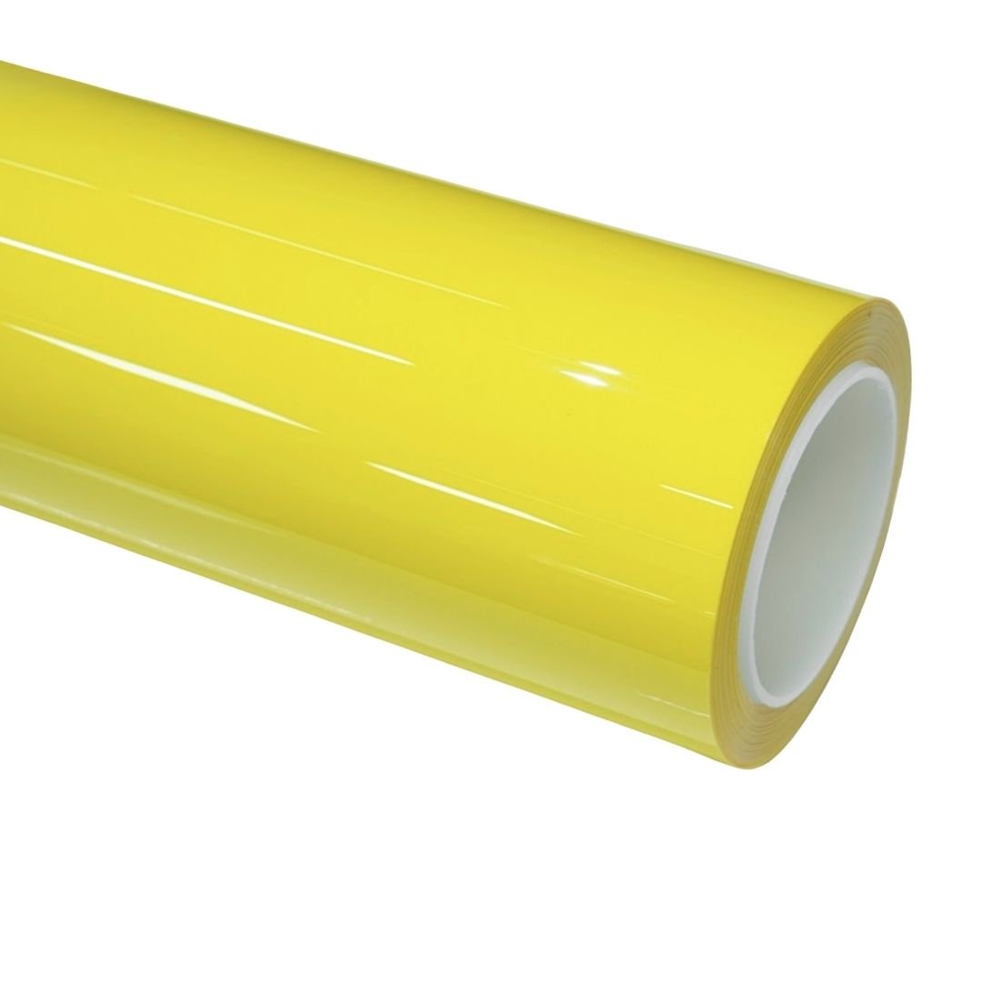 Modena Yellow Vinyl Wrap — genuine Color Wrap Film by Nano Crystal PPF