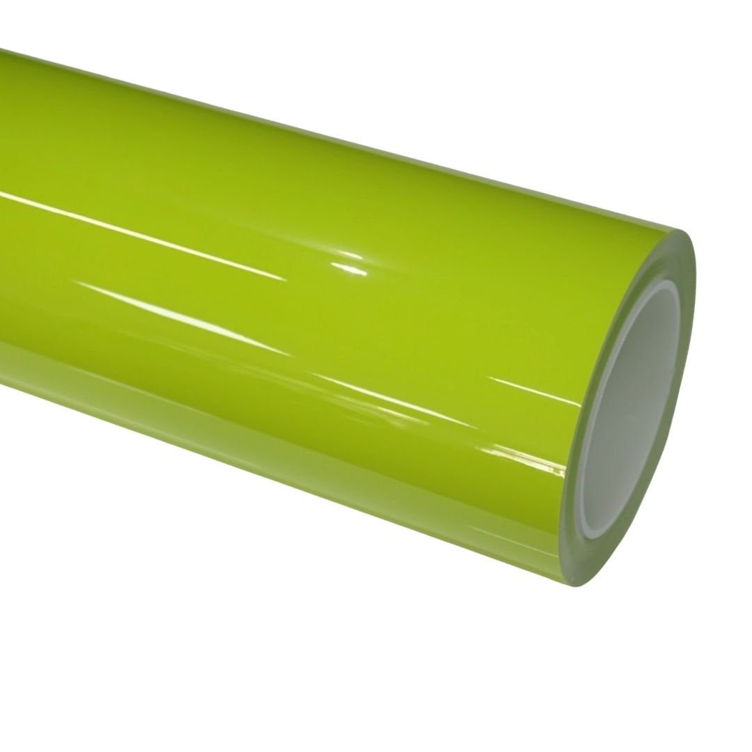 Acid Green Vinyl Wrap — genuine Color Wrap Film by Nano Crystal PPF