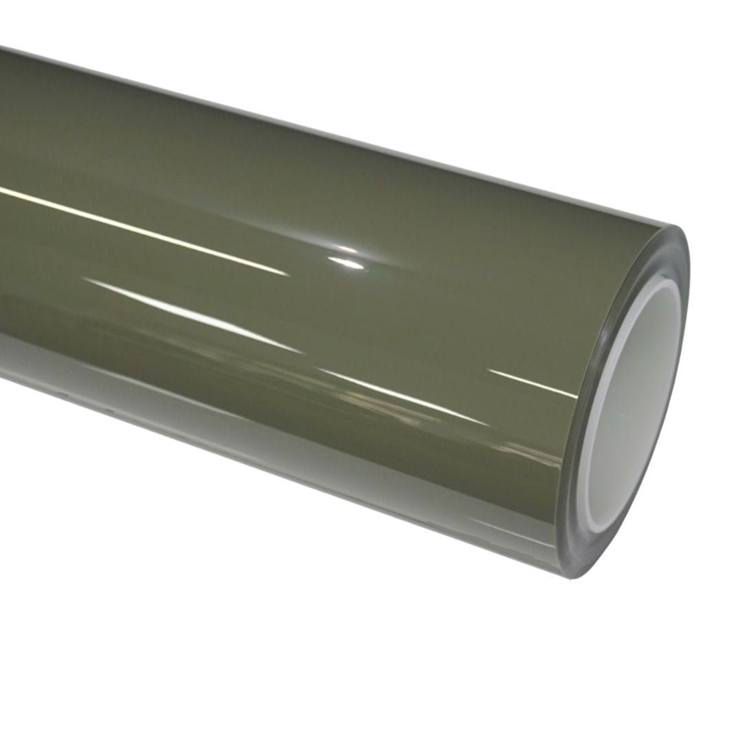 Khaki Green Vinyl Wrap — genuine Color Wrap Film by Nano Crystal PPF