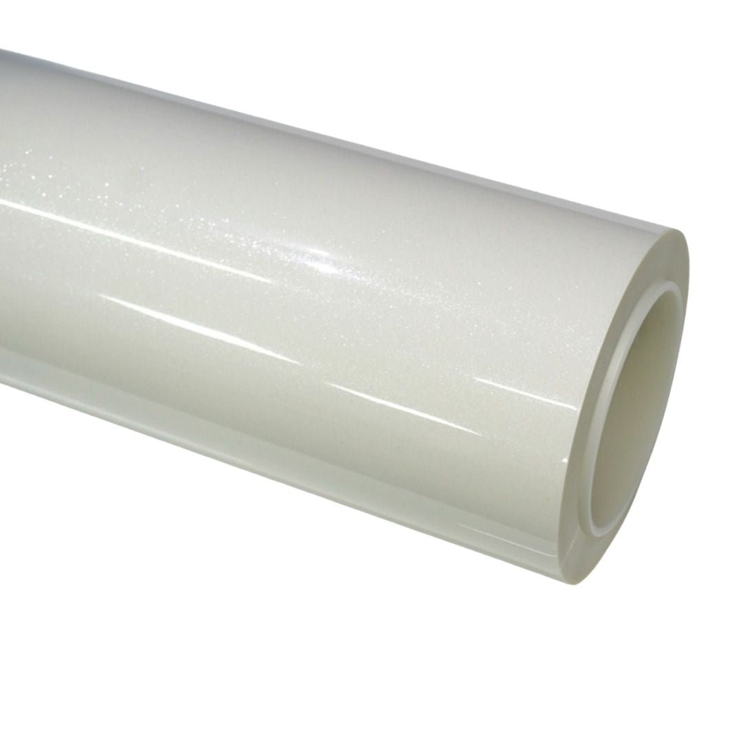 Pearl White Vinyl Wrap — genuine Color Wrap Film by Nano Crystal PPF