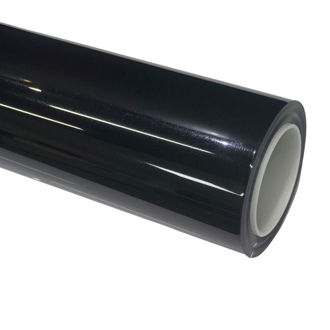 Metallic Black Vinyl Wrap — genuine Color Wrap Film by Nano Crystal PPF