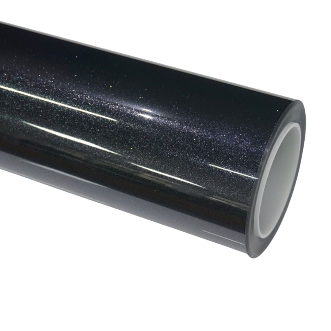 Pearlescent Black Vinyl Wrap — genuine Color Wrap Film by Nano Crystal PPF