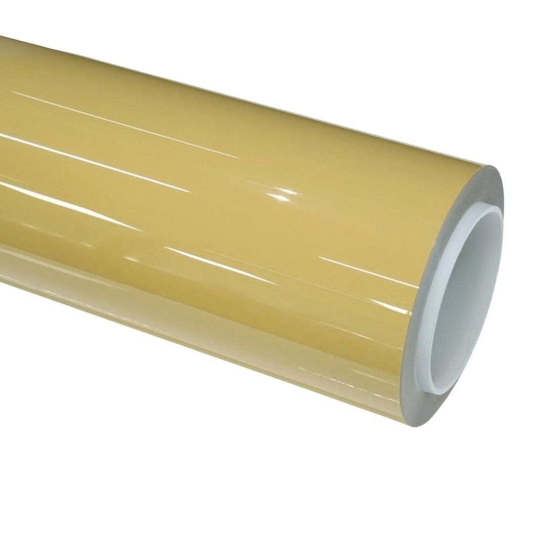 Cloudy Yellow Vinyl Wrap — genuine Color Wrap Film by Nano Crystal PPF