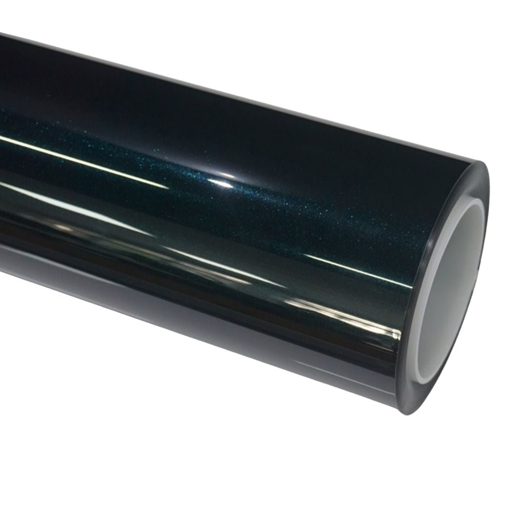 Mountains Green Vinyl Wrap — genuine Color Wrap Film by Nano Crystal PPF