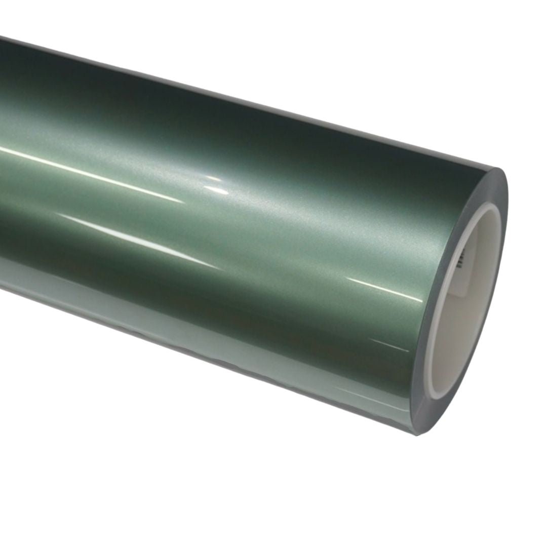 Francesca Green Vinyl Wrap — genuine Color Wrap Film by Nano Crystal PPF