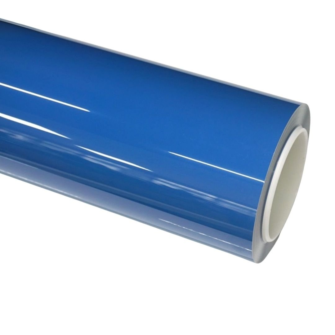 Streamer Blue Vinyl Wrap — genuine Color Wrap Film by Nano Crystal PPF