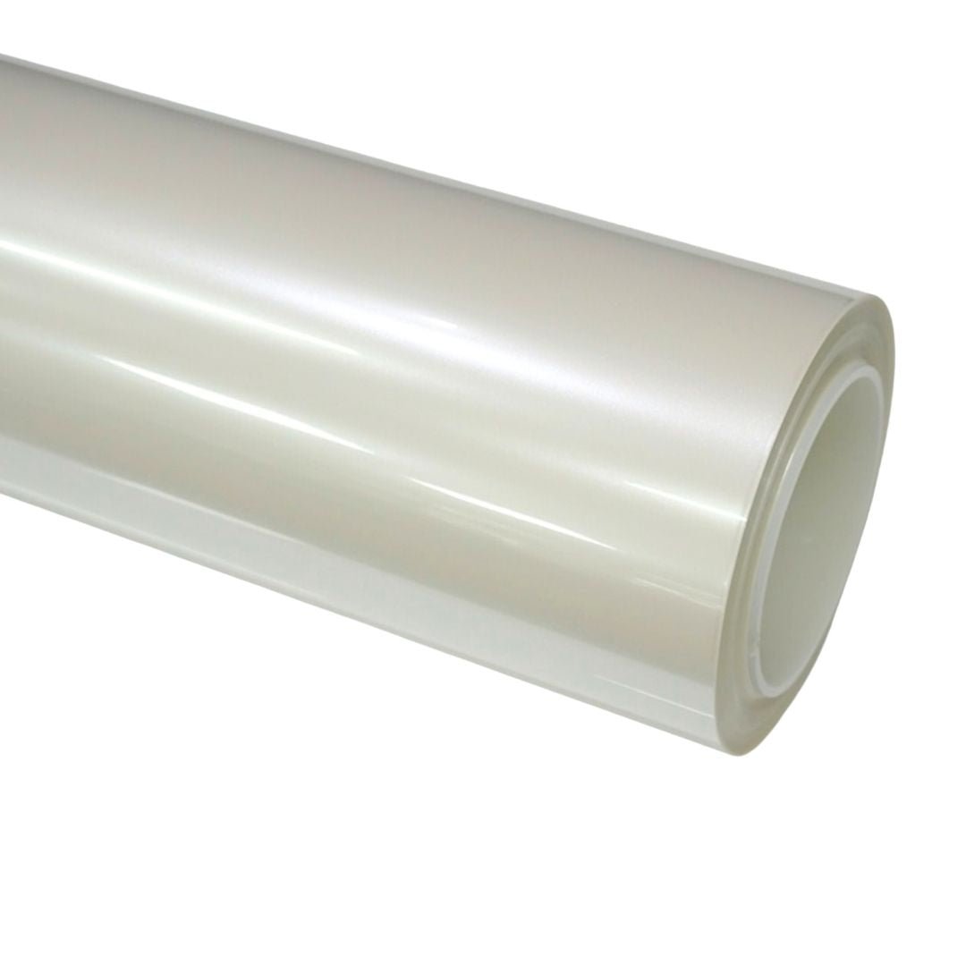 Bright Moon White Vinyl Wrap — genuine Color Wrap Film by Nano Crystal PPF