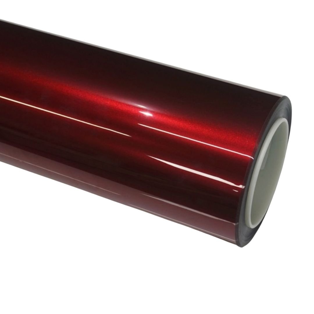 Crimson Red Vinyl Wrap — genuine Color Wrap Film by Nano Crystal PPF