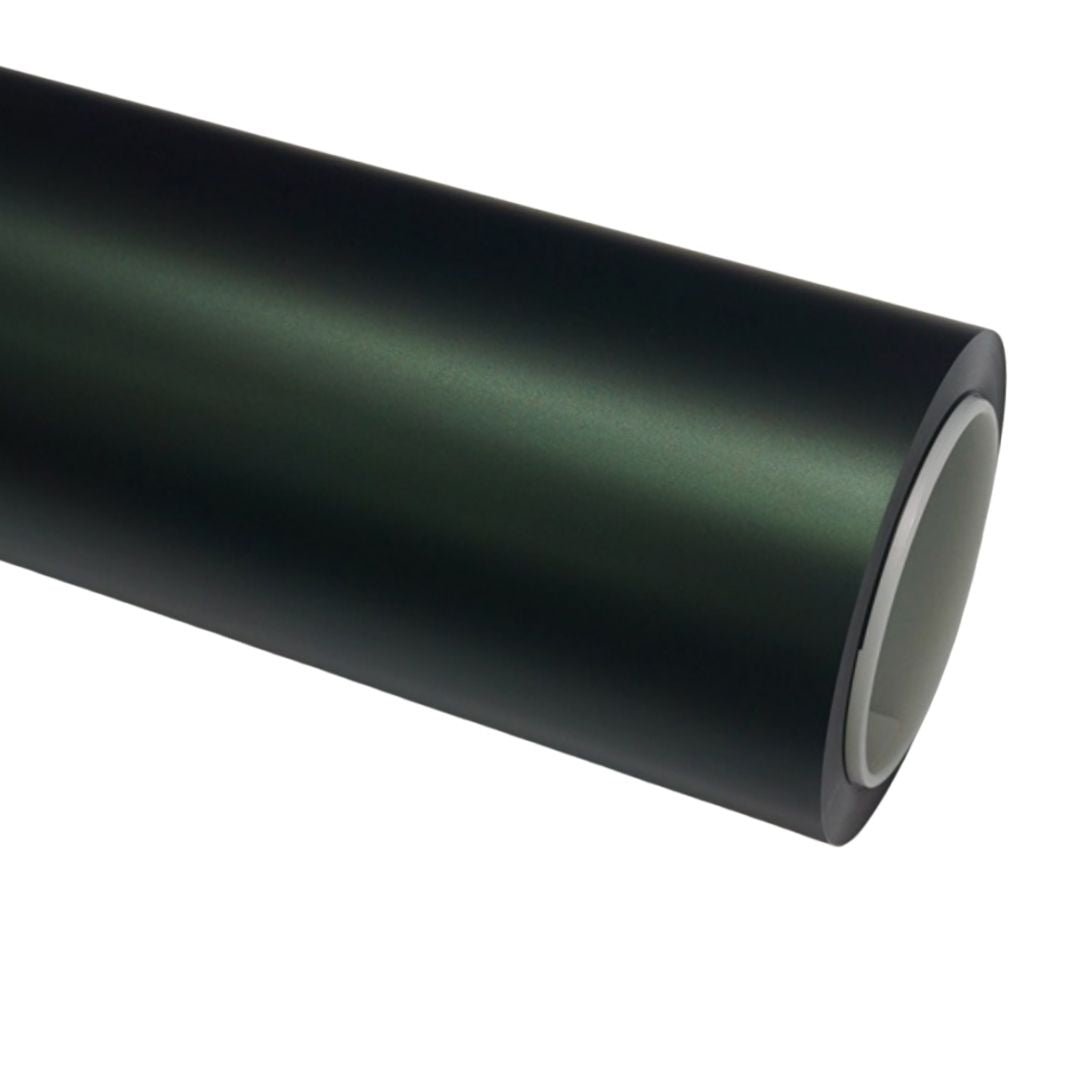 Matte Dark Green Vinyl Wrap — genuine Color Wrap Film by Nano Crystal PPF