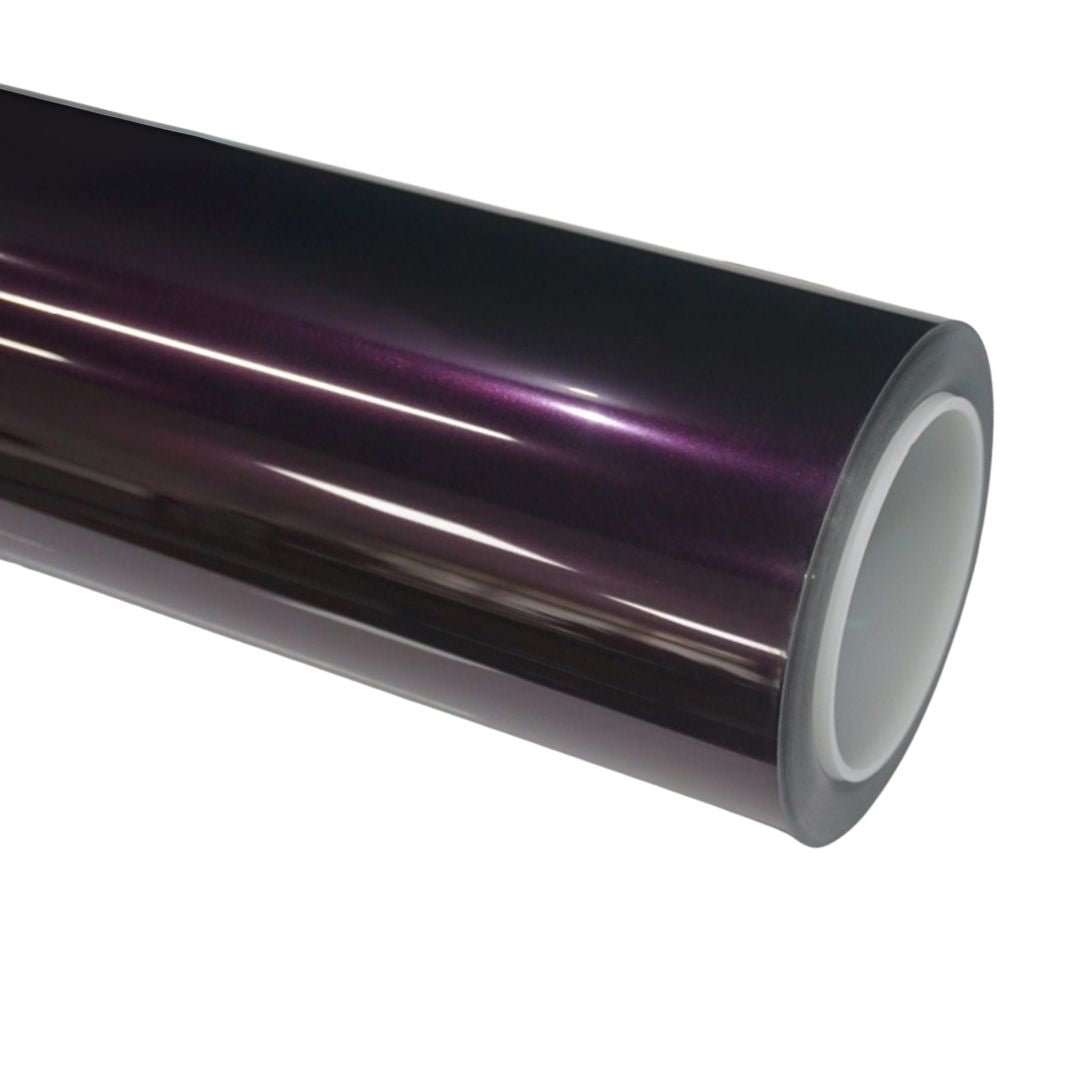 Black Magic Purple Vinyl Wrap — genuine Color Wrap Film by Nano Crystal PPF