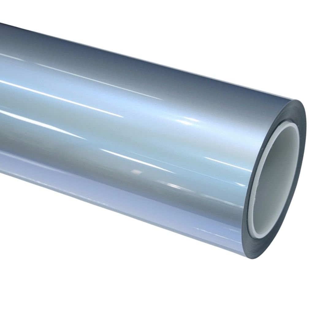 Metallic Grayish Blue Vinyl Wrap — genuine Color Wrap Film by Nano Crystal PPF