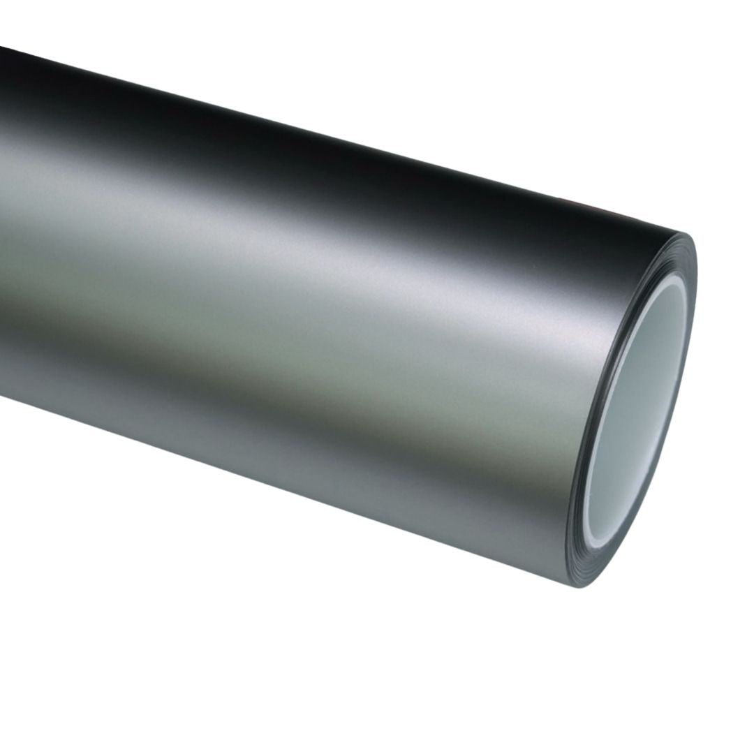 Matte Dark Silver Vinyl Wrap — genuine Color Wrap Film by Nano Crystal PPF