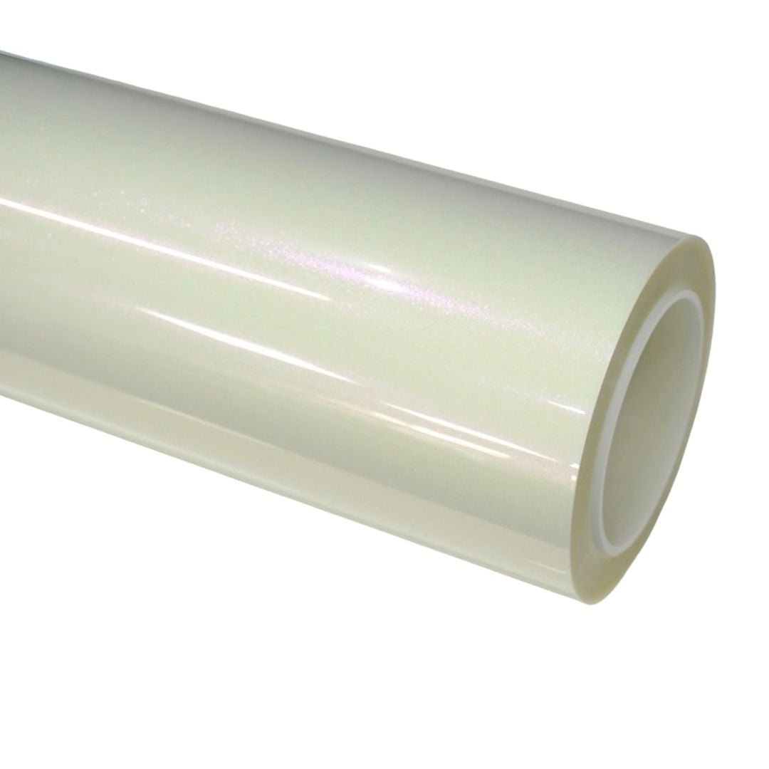 Purple Diamond White Vinyl Wrap — genuine Color Wrap Film by Nano Crystal PPF