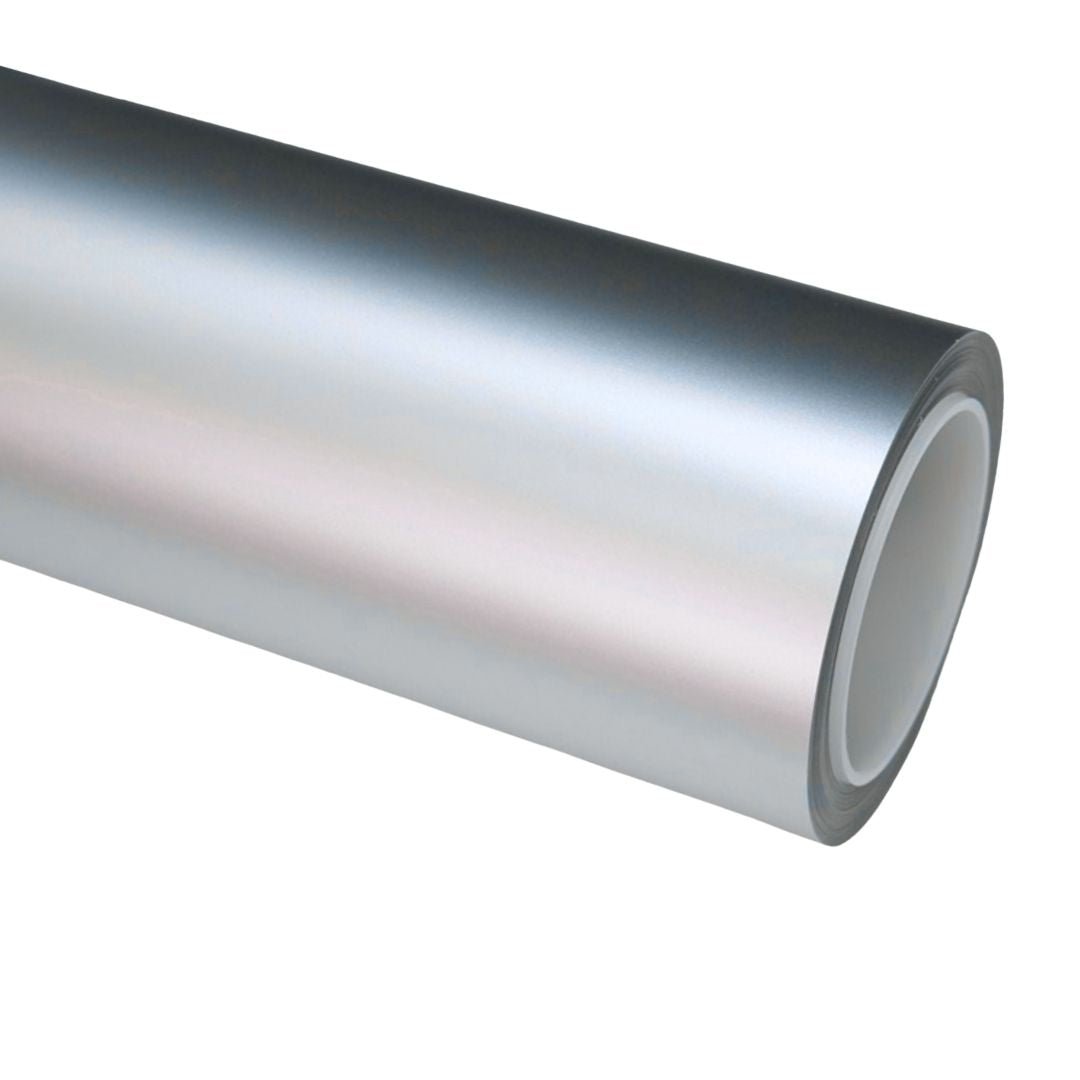 Matte Alexander Silver Vinyl Wrap — genuine Color Wrap Film by Nano Crystal PPF