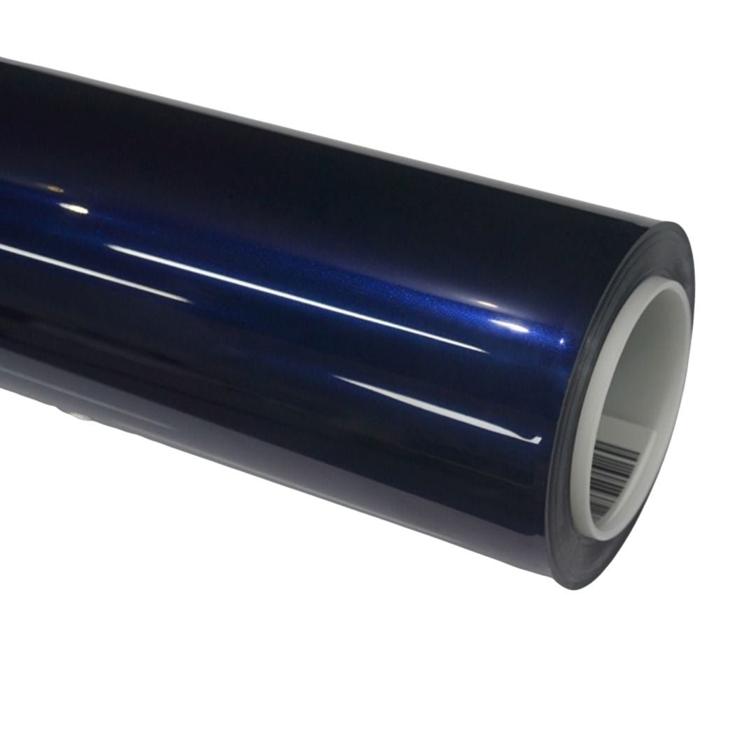 Navarra Blue Vinyl Wrap — genuine Color Wrap Film by Nano Crystal PPF