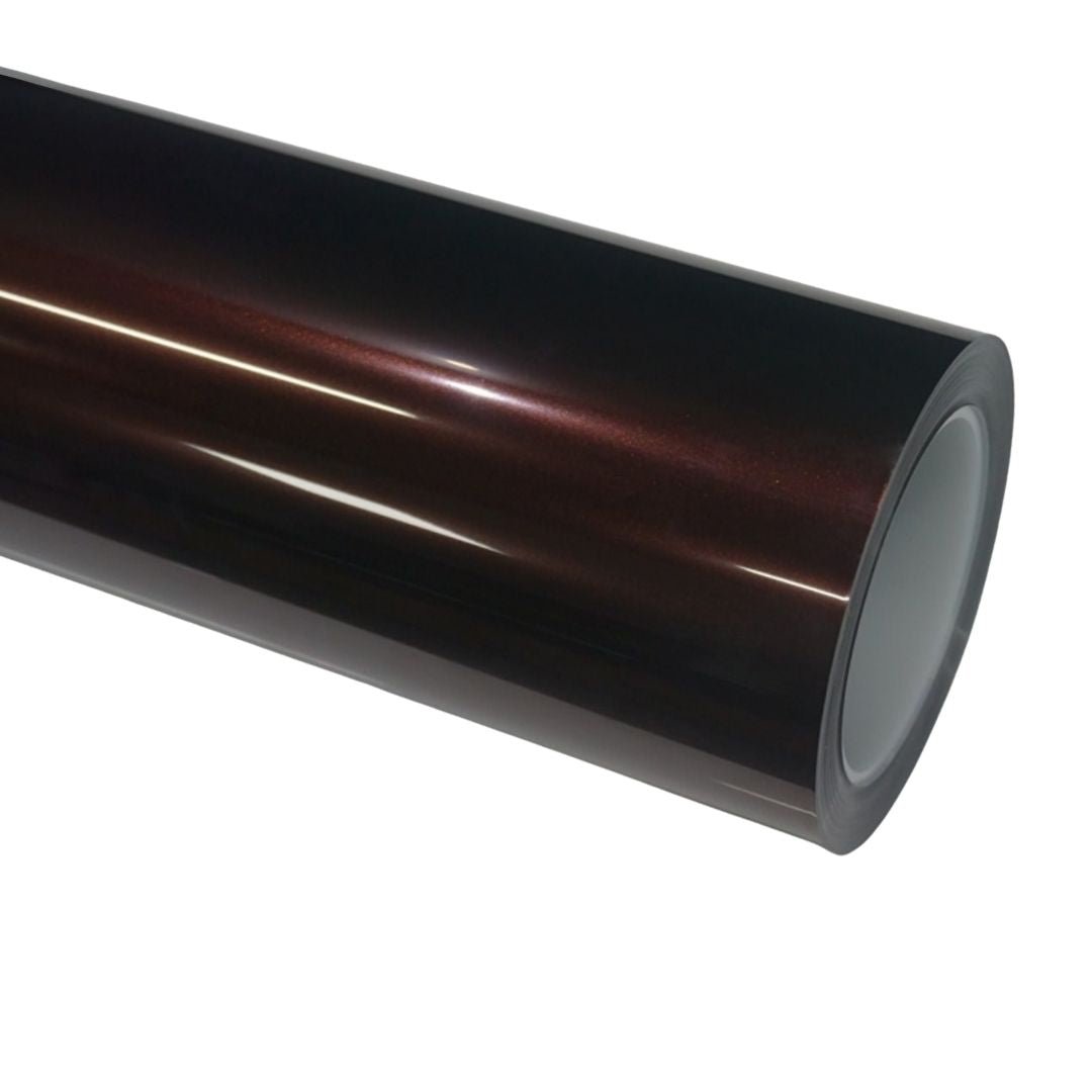 Brocade Red Vinyl Wrap — genuine Color Wrap Film by Nano Crystal PPF