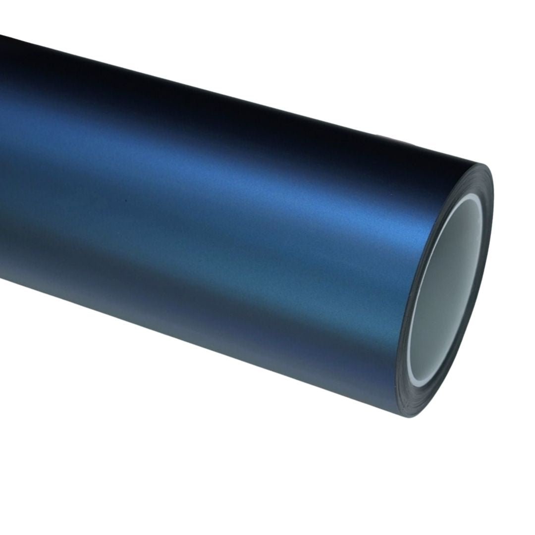 Matte Dark Blue Vinyl Wrap — genuine Color Wrap Film by Nano Crystal PPF