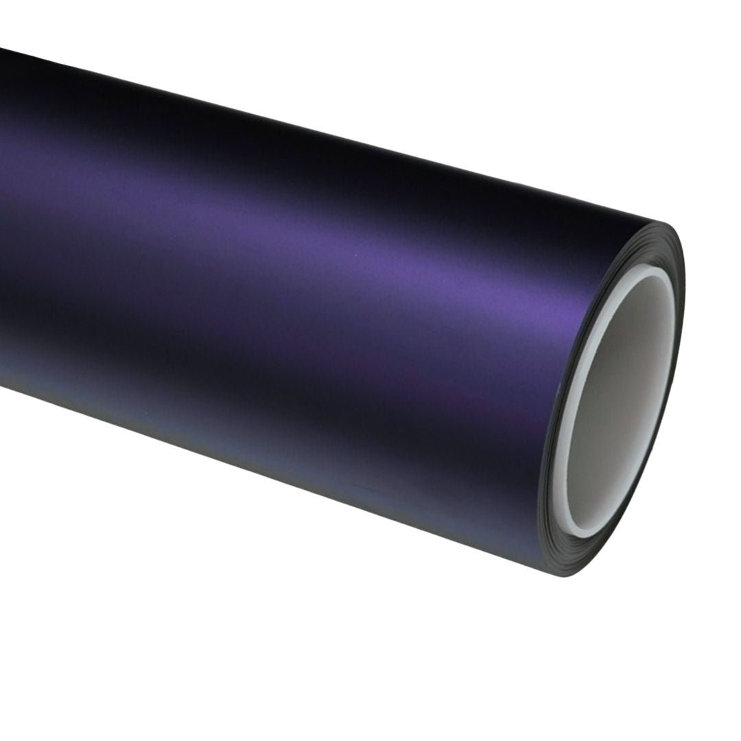 Matte Ghost Midnight Purple Vinyl Wrap — genuine Color Wrap Film by Nano Crystal PPF