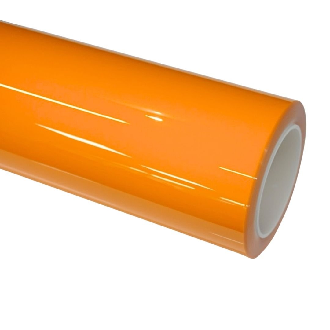 McLaren Orange Vinyl Wrap — genuine Color Wrap Film by Nano Crystal PPF