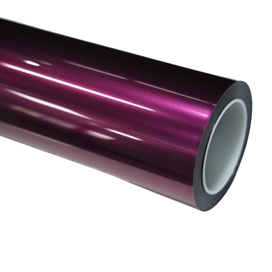 Pearl Crape Purple Vinyl Wrap — genuine Color Wrap Film by Nano Crystal PPF