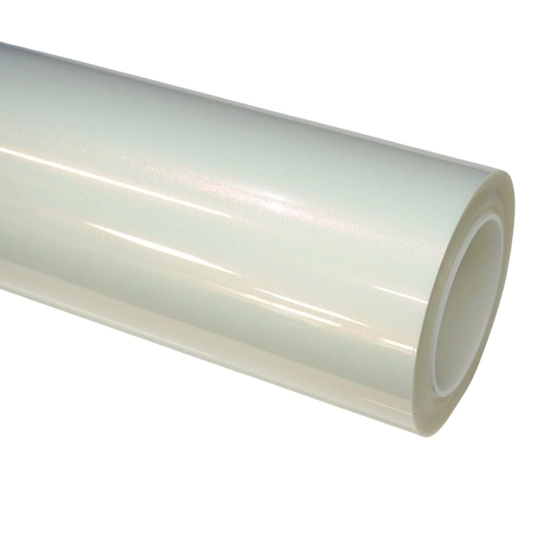 Red Diamond White Vinyl Wrap — genuine Color Wrap Film by Nano Crystal PPF