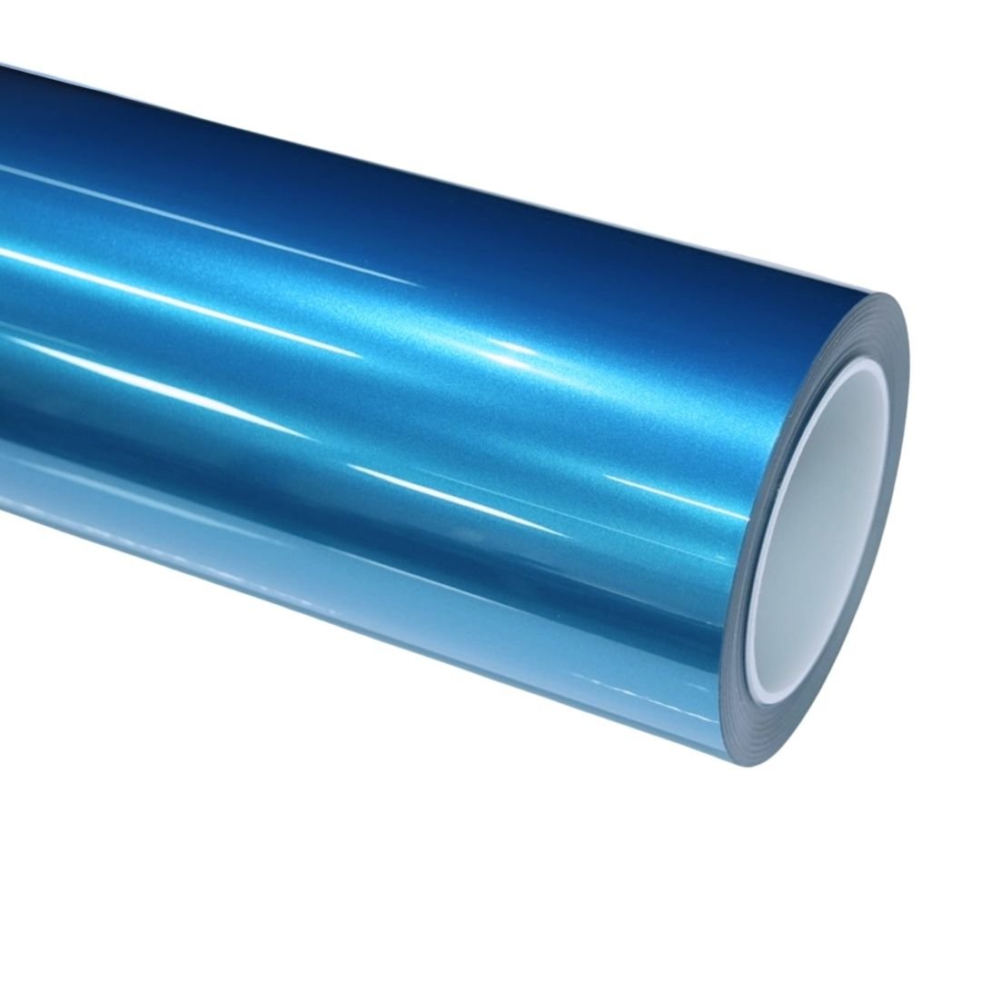 Canel Bay Blue Vinyl Wrap — genuine Color Wrap Film by Nano Crystal PPF