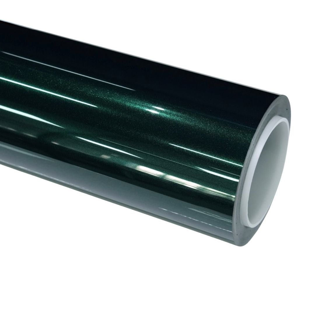 Metallic British Green Vinyl Wrap — genuine Color Wrap Film by Nano Crystal PPF