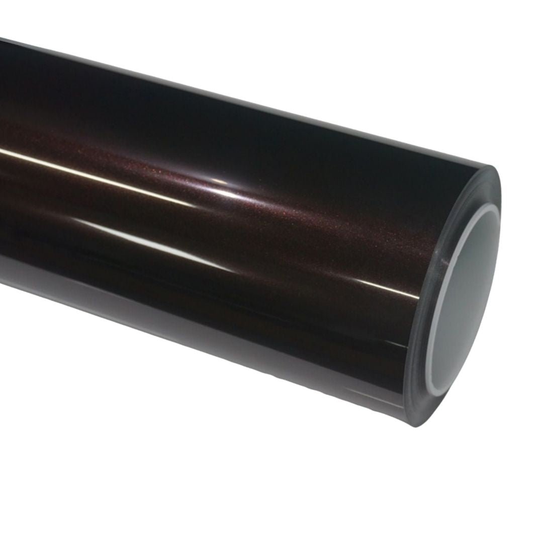 Mahogany Vinyl Wrap — genuine Color Wrap Film by Nano Crystal PPF