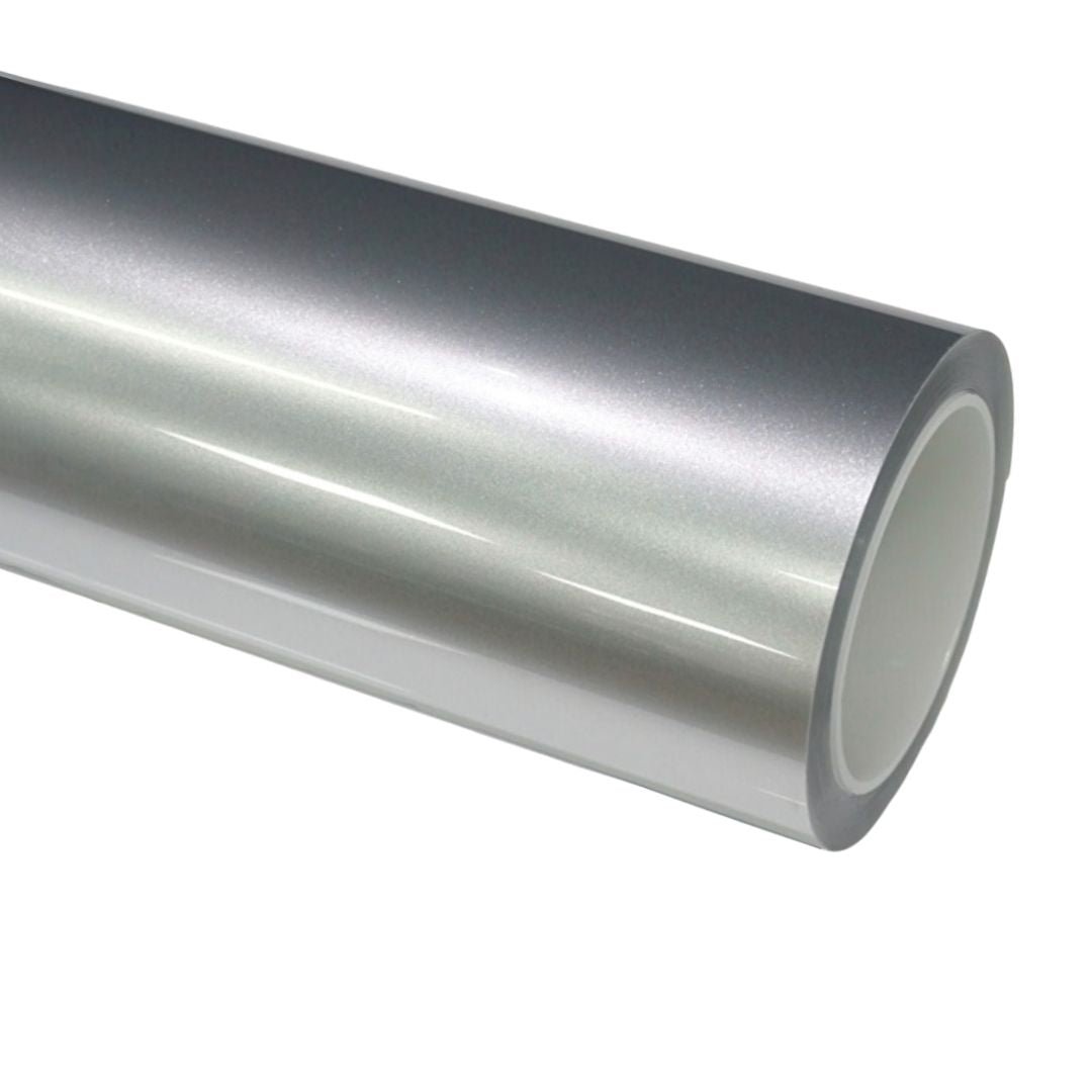 Metallic Silver Vinyl Wrap — genuine Color Wrap Film by Nano Crystal PPF