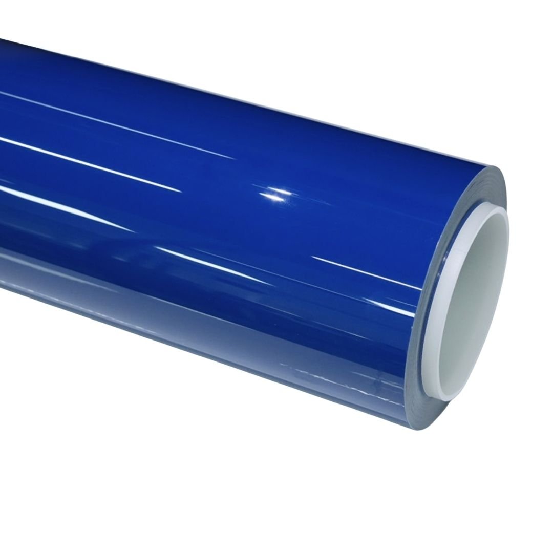 Lugano Blue Vinyl Wrap — genuine Color Wrap Film by Nano Crystal PPF