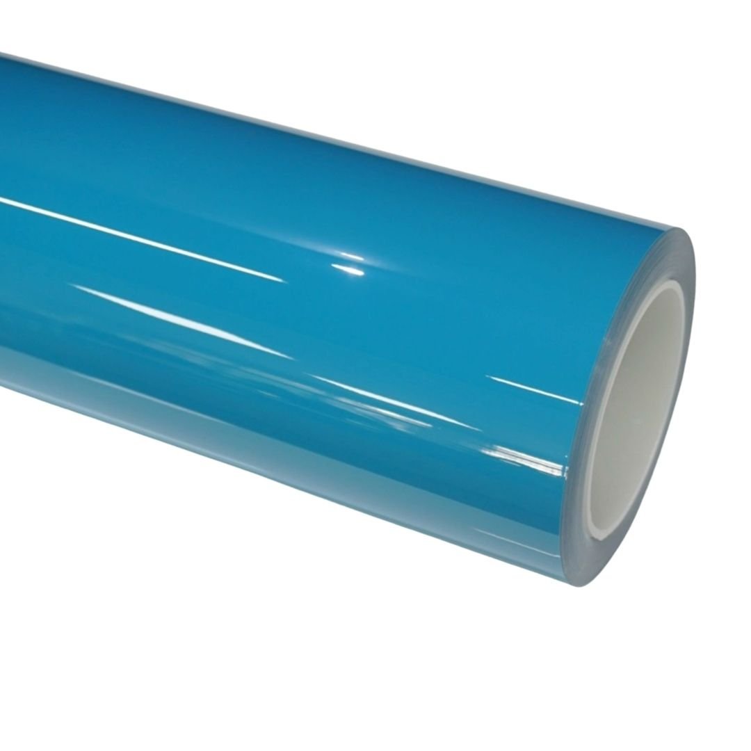 Miami Blue Vinyl Wrap — genuine Color Wrap Film by Nano Crystal PPF