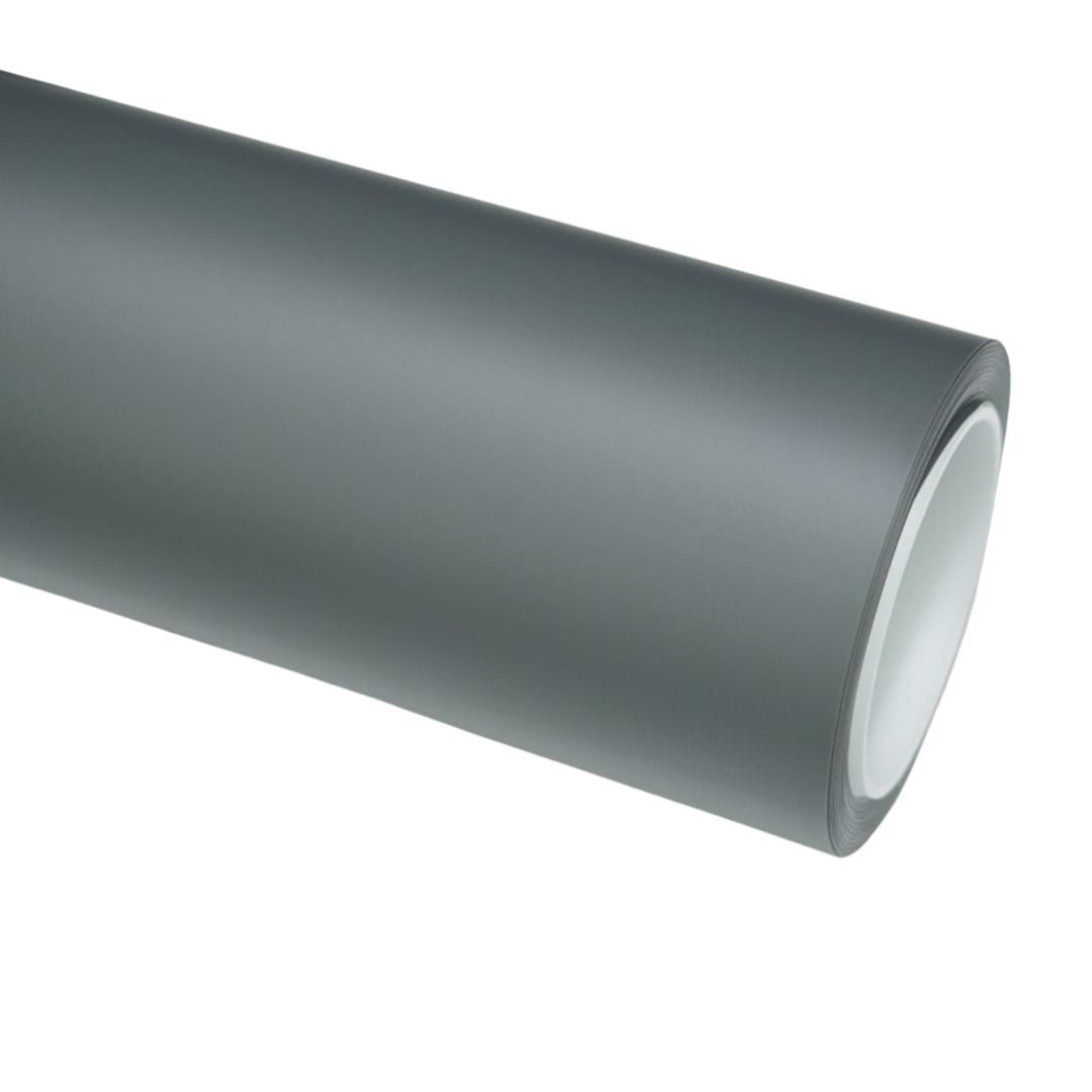 Matte Quiet Night Grey Vinyl Wrap — genuine Color Wrap Film by Nano Crystal PPF