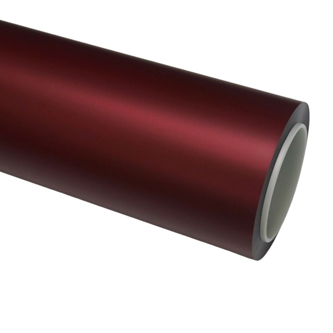 Matte Romanee Red Vinyl Wrap — genuine Color Wrap Film by Nano Crystal PPF