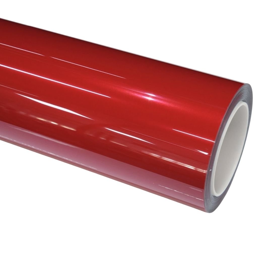 Flame Gold Red Vinyl Wrap — genuine Color Wrap Film by Nano Crystal PPF