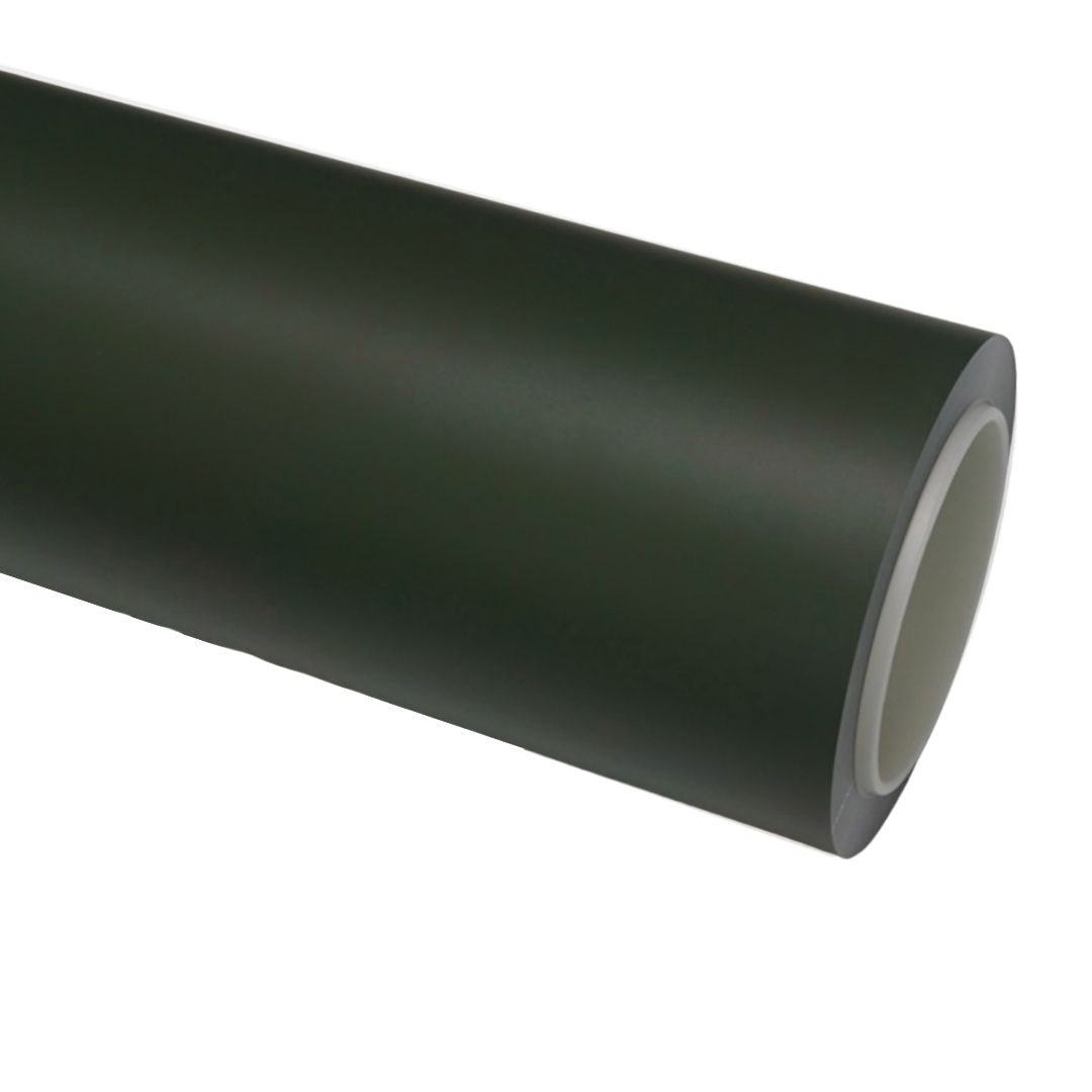 Matte Army Green Vinyl Wrap — genuine Color Wrap Film by Nano Crystal PPF