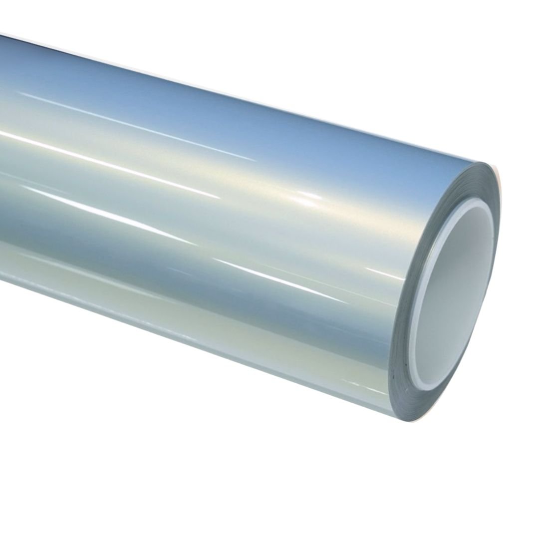 Blue Charm Gold Vinyl Wrap — genuine Color Wrap Film by Nano Crystal PPF