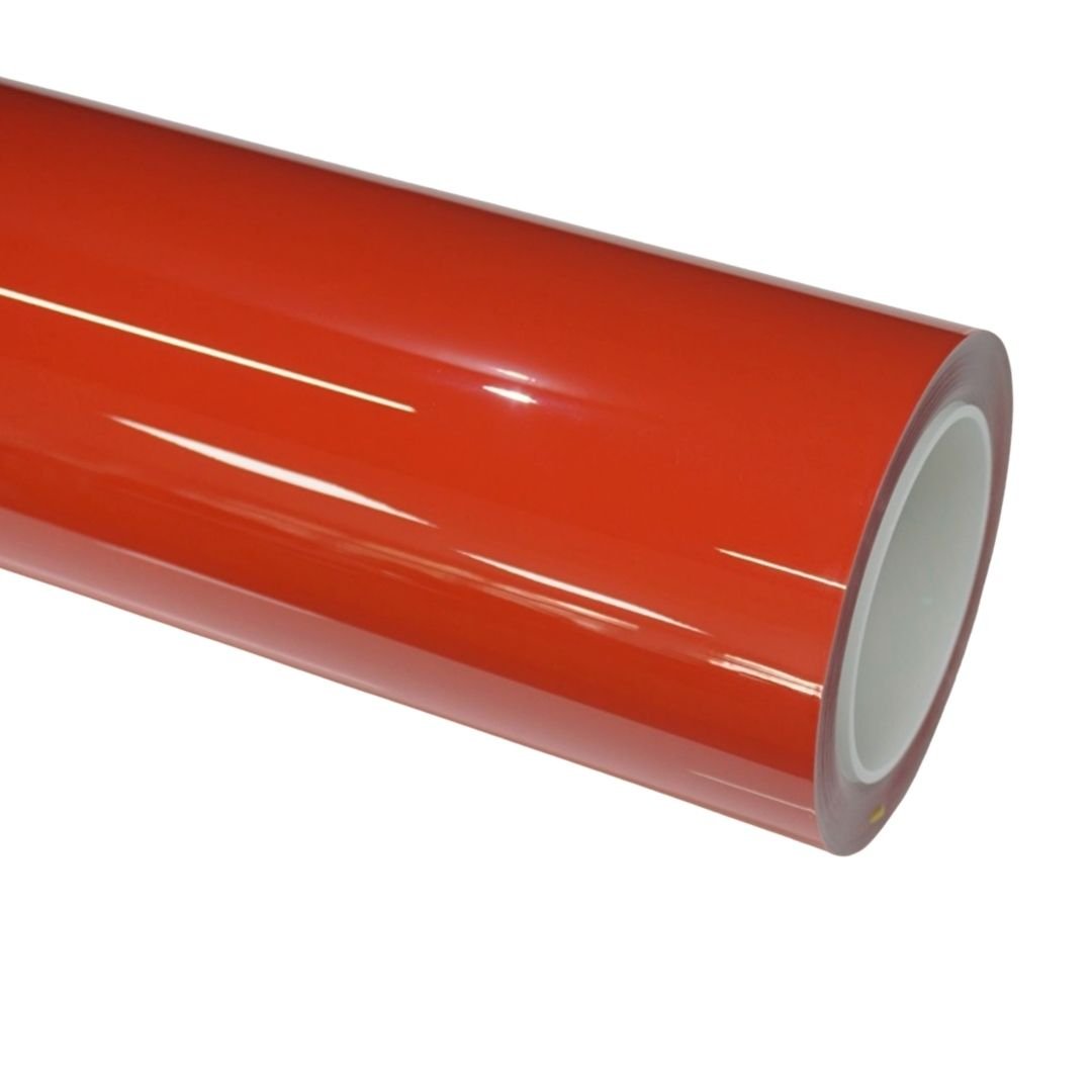 Lava Orange Vinyl Wrap — genuine Color Wrap Film by Nano Crystal PPF